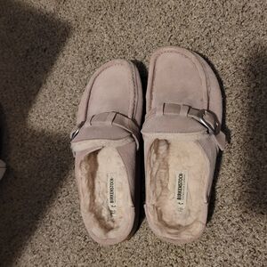 Birkenstock Buckley Clog in Pink, Size  6.5